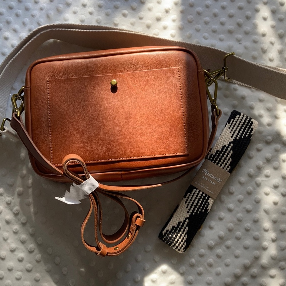 NWT madewell transport camera crossbody bag with
